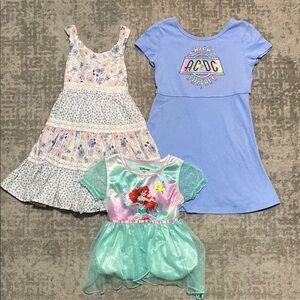 🔥4/20! Bundle of 3 girls dresses, size 4T
